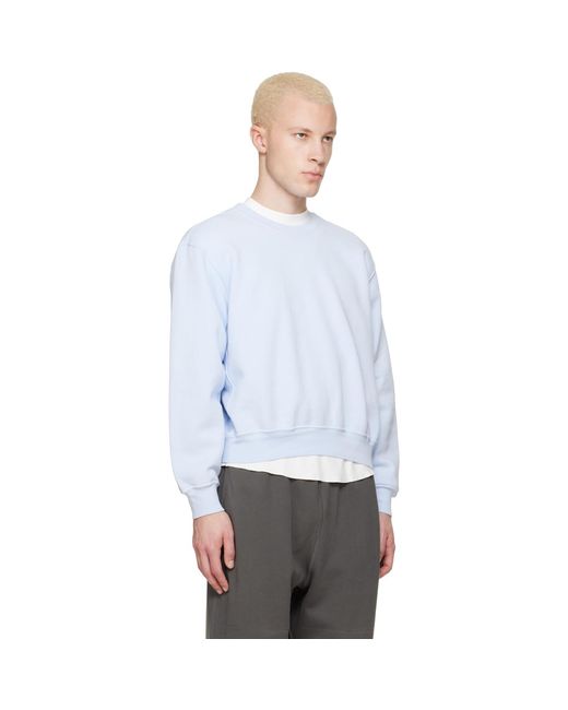 Lady White Co. White Mini Crewneck Sweatshirt for men