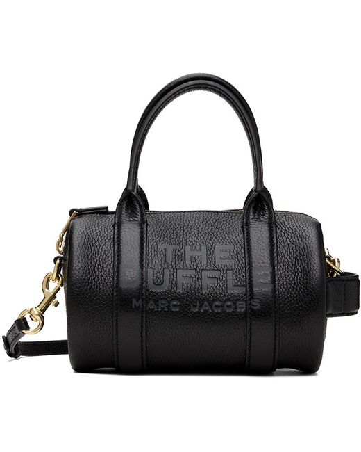 Marc Jacobs The Leather Mini ダッフルバッグ Black
