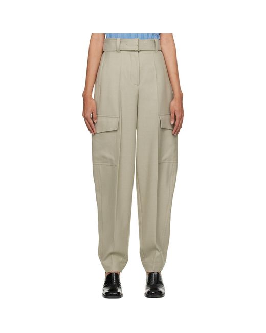 Joseph Natural Taupe Devonport Trousers