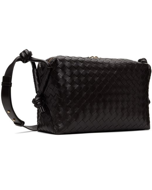 Bottega Veneta Black Medium Loop Weekender Duffle Bag