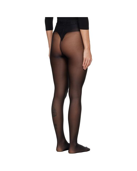 Wolford Black Neon 40 Tights