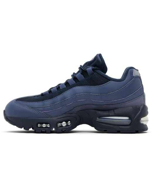 Nike Blue Air Max 95 Big Bubble Sneakers for men