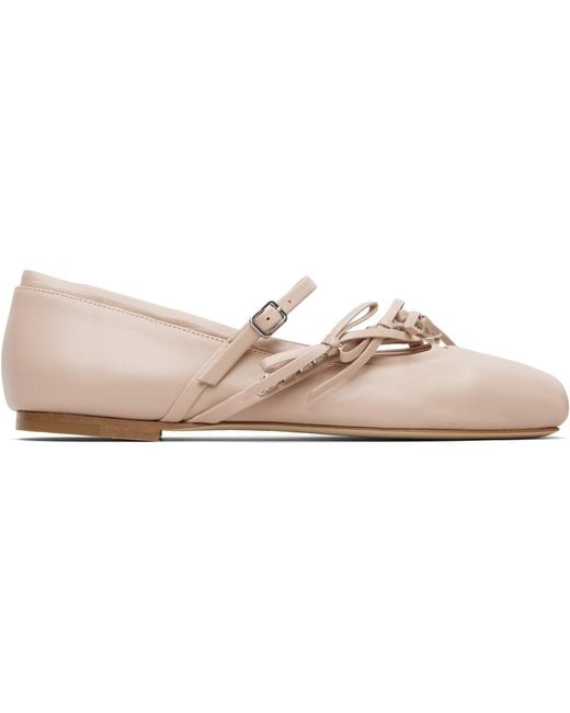 Jimmy Choo Black Loli Ballerina Flats