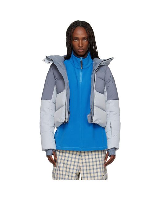 The North Face Blue Cold Spell Cropped Down Jacket