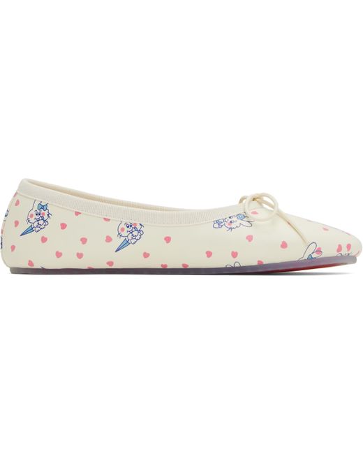 Ashley Williams Black Off- Melody Ballerina Flats