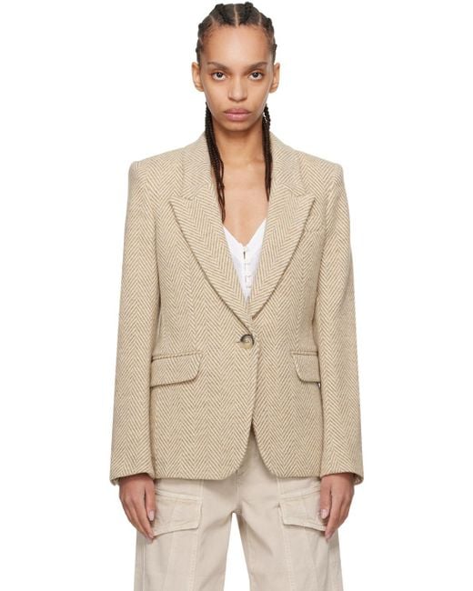 Isabel Marant Kerstin テーラードジャケット Natural