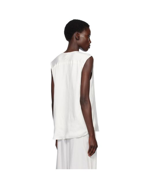 Lauren Manoogian Black Sanded Vest