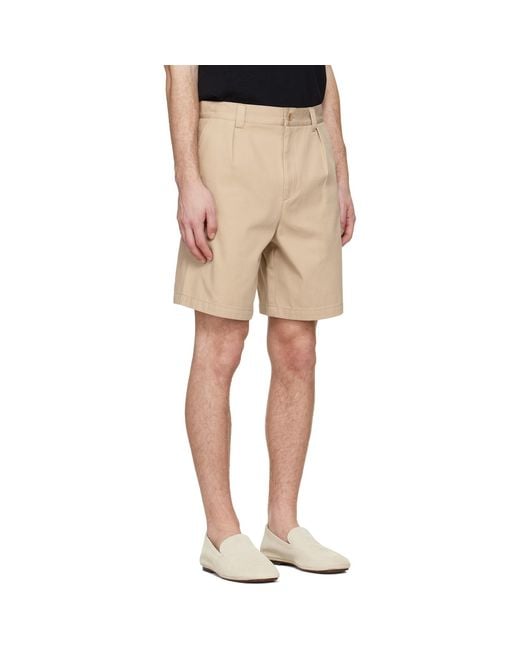 A.P.C. Natural Otis Bermuda Shorts for men