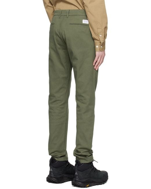 Norse Projects Green Aros Trousers for men