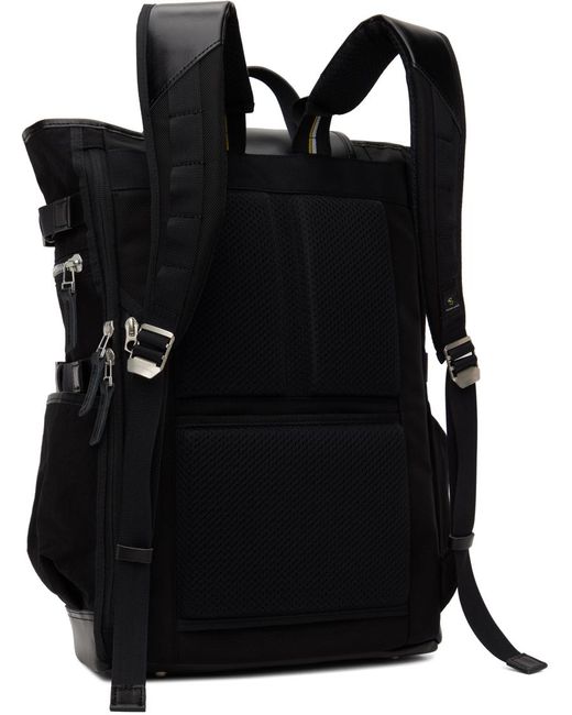 Master Piece Black Absolute Backpack for men