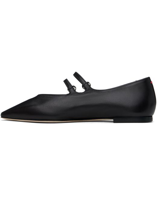 Aeyde ブラック Franny フラットシューズ Black