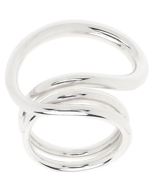 C.Chesnais Metallic Round Trip Ring