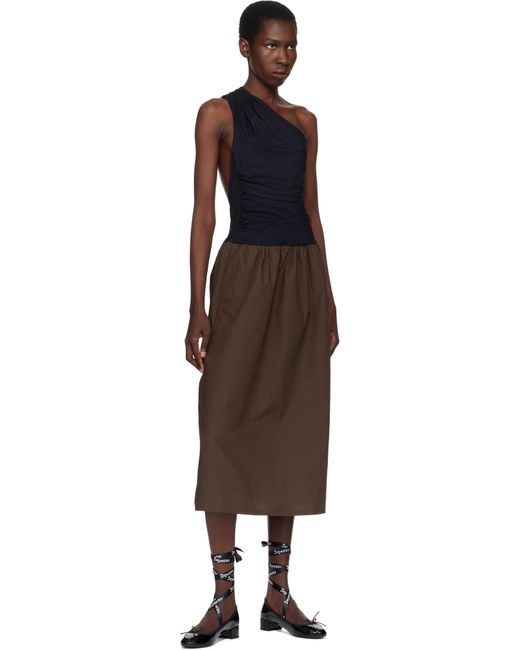 Repetto ブラック Camille ヒール Brown