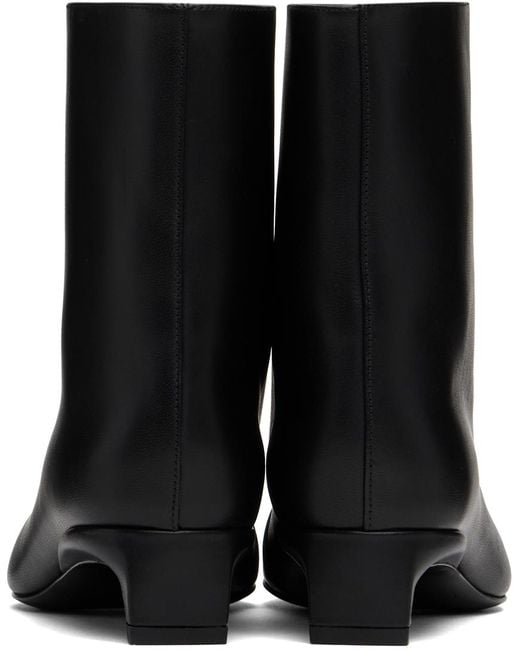 【関税込み】Loulou de Saison ブラック Celine ブーツ Black Celine Boots by Loulou de Saison on Sale