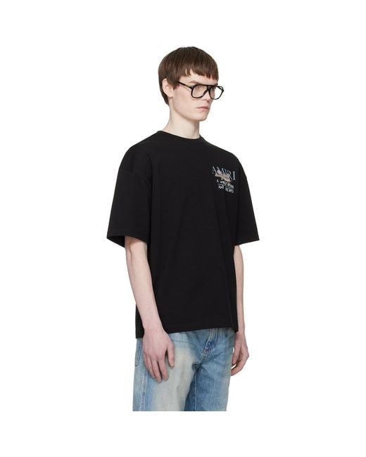 Amiri Black 'Hope And Dreams' T-Shirt for men