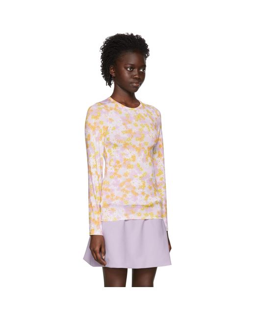 ROKH Multicolor Polyester T-shirt