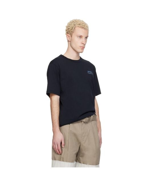 Maison Kitsuné Blue Year Of The Horse Relax T-Shirt for men