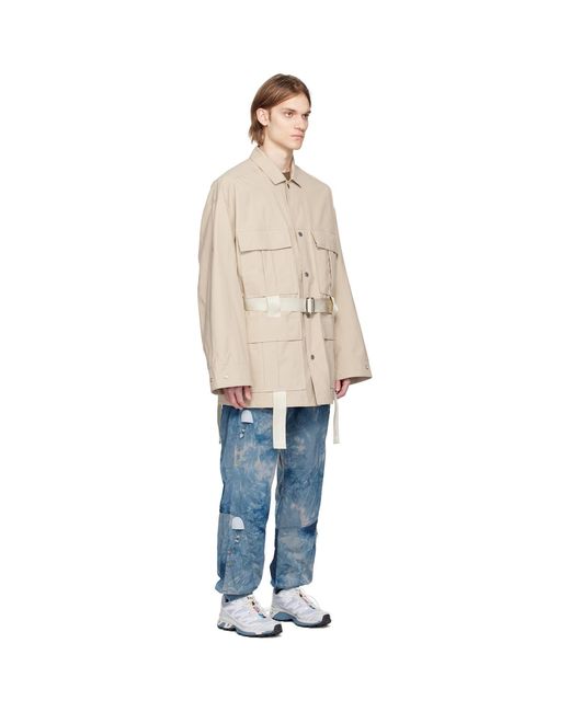 A.A.Spectrum光谱 Multicolor Tan Safari Coat Set for men