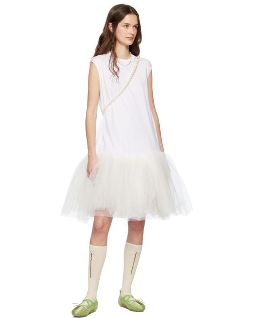 Simone Rocha Green Grip Ballerina Flats