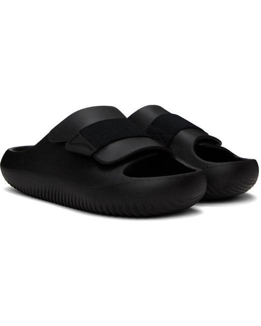 Sandales à enfiler luxe recovery noires - mellow CROCSTM pour homme en coloris Black