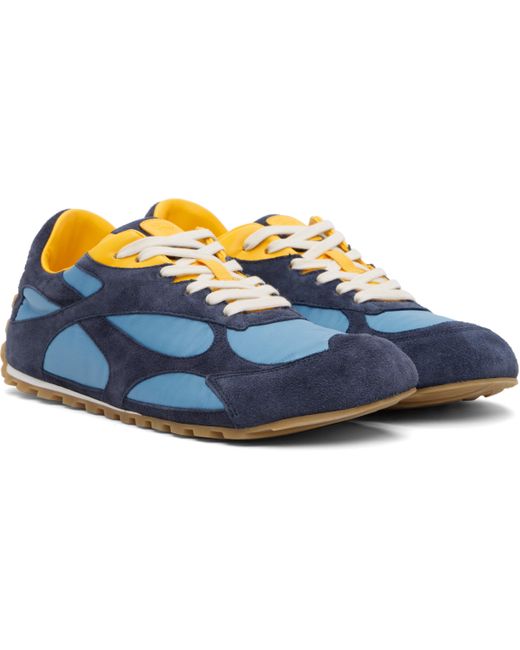Bottega Veneta Blue Orbit Flash Sneakers for men