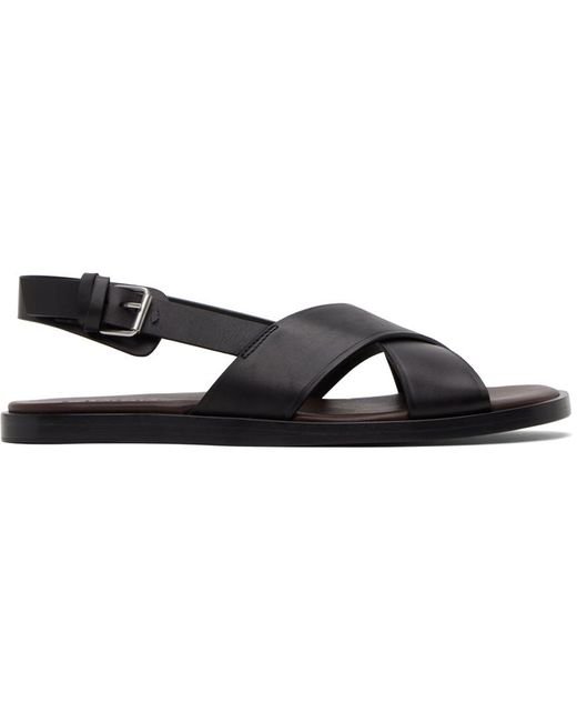 Lanvin Black Alto Sandals for men