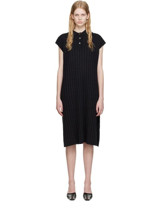 Hope Black Nad Midi Dress