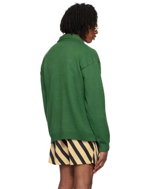 Polo vert à image e Bode pour homme en coloris Green