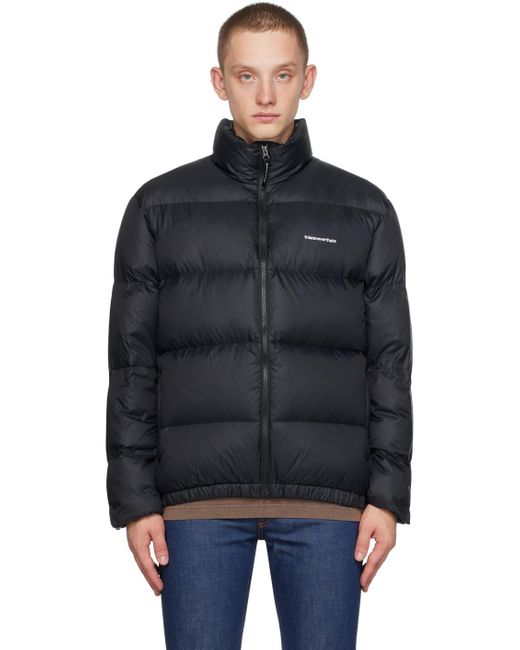 Thisisneverthat Black T Down Jacket for men