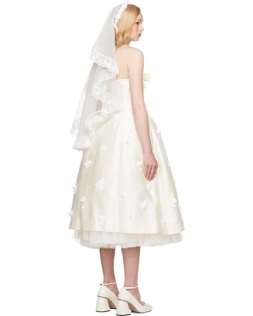 ShuShu/Tong Ssense Exclusive Bridal Capsule Bowknot Bandeau