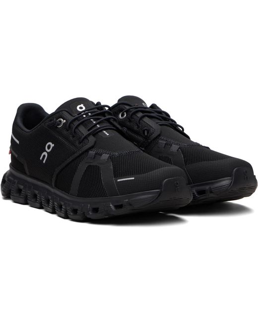 On Shoes Black Cloud 6 Sneakers for men