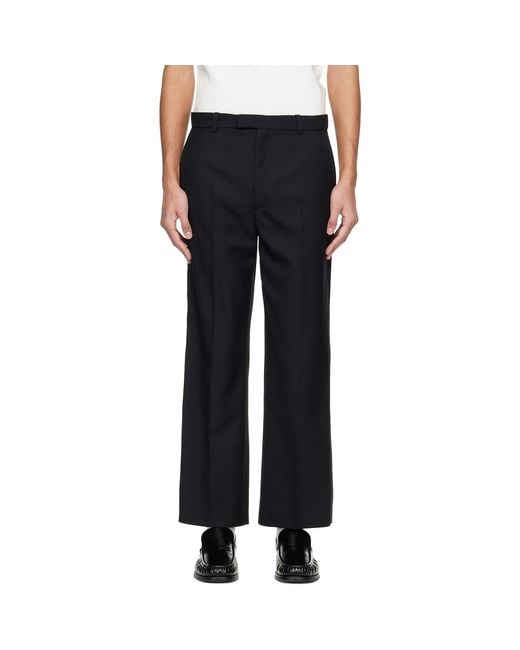 A.P.C. Black Jim Trousers for men