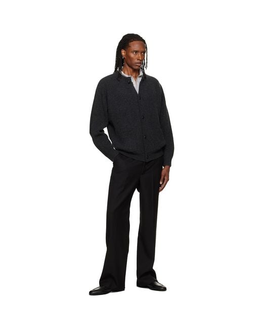 Isabel Marant Black Mael Cardigan for men