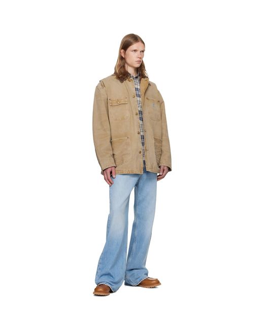 Polo Ralph Lauren Natural Tan Canvas Field Jacket for men