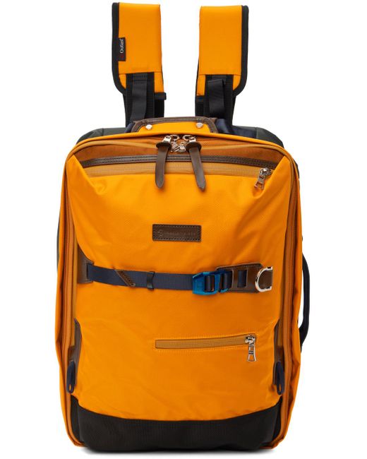 Master Piece Orange Potential 2way Backpack for men