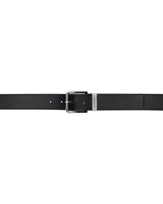 Givenchy Black Leather Gentleman Belt for men