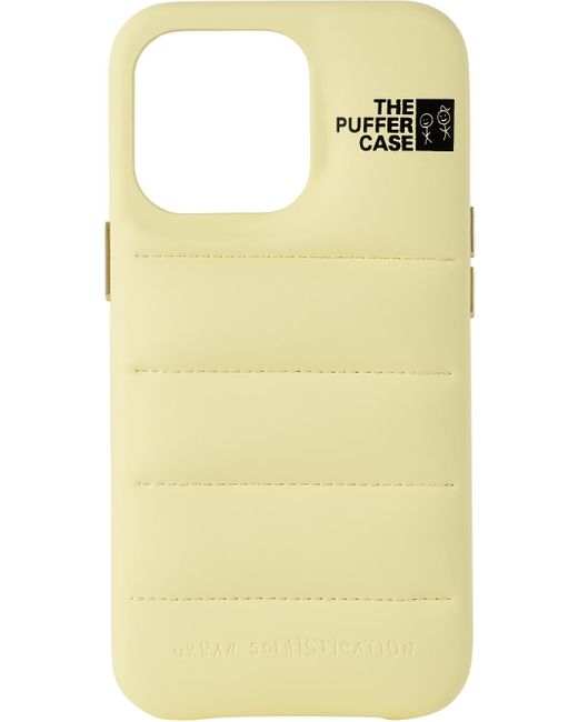 Urban Sophistication Yellow 'the Puffer' Iphone 13 Pro Case | Lyst