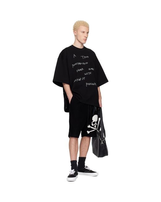 MASTERMIND WORLD Black Nylon Bag for men