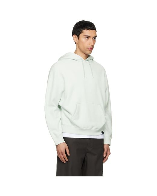 Courreges White Oversized Hoodie for men