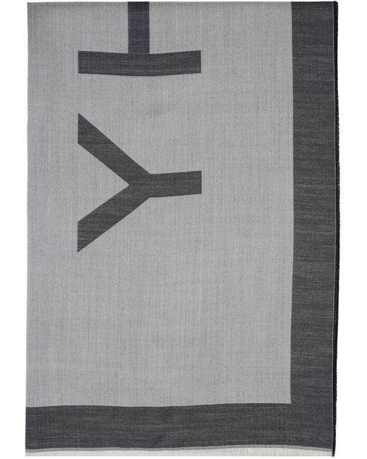 Givenchy Gray 4g Scarf
