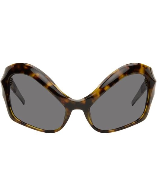 Mugler Black Cat Eye Sunglasses for men