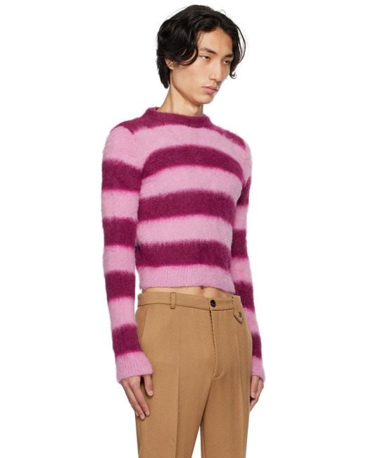 Egonlab Red Burgundy Fdy Sweater for men