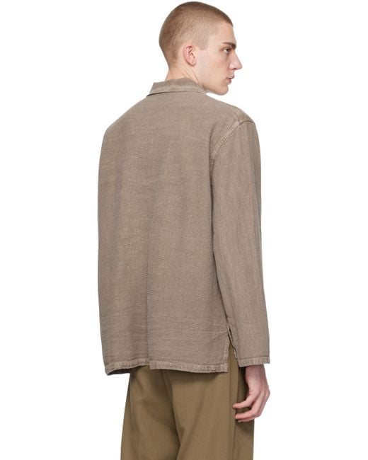 Our Legacy Brown Haven Jacket for men