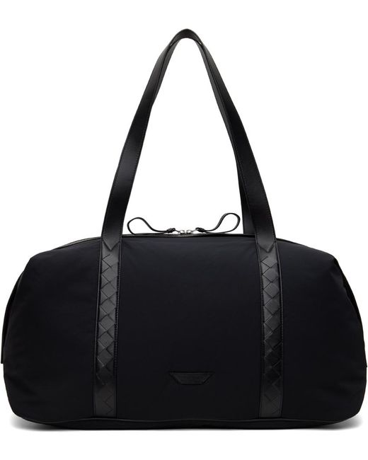 Bottega Veneta Black Medium Crossroad Bag for men