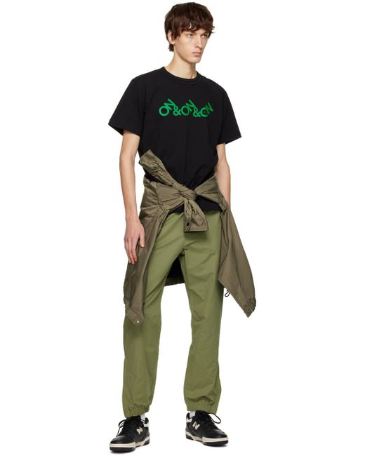 Adsum Green Tech Lounge Pants for men