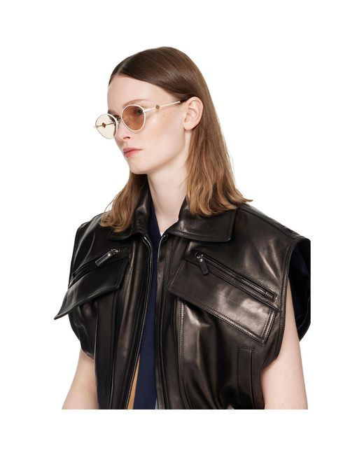 Fendi Natural Ff Diamonds Sunglasses