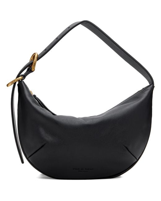Rag & Bone Black Mercer Small Leather Bag