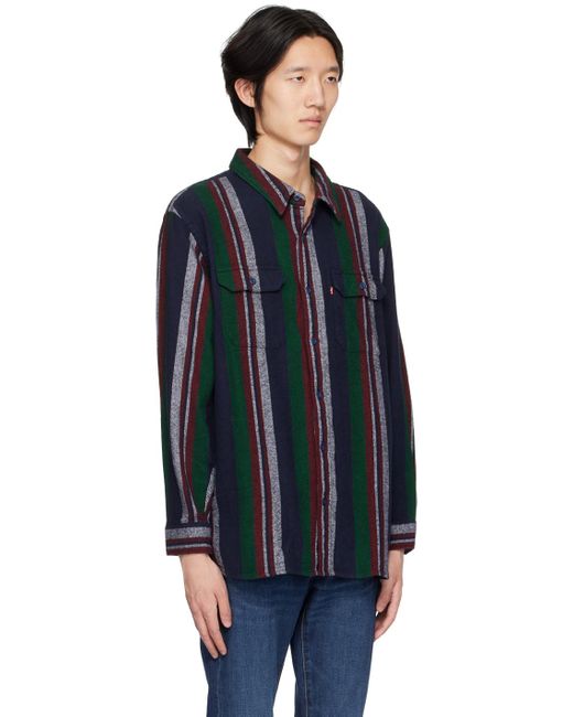 Levi's Black Multicolor Jackson Shirt for men