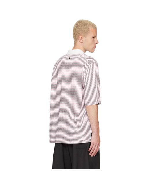 Wales Bonner Purple Bask Polo for men