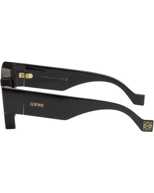 Late Ractangle Goggle Loewe Paula's Ibiza Goggle Rectangle Sunglasses in Black for Men | Lyst UK
